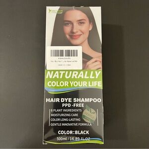 Black Hair Dye Shampoo